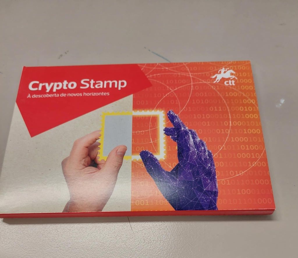 CRYPTOSTAMP selo de ouro