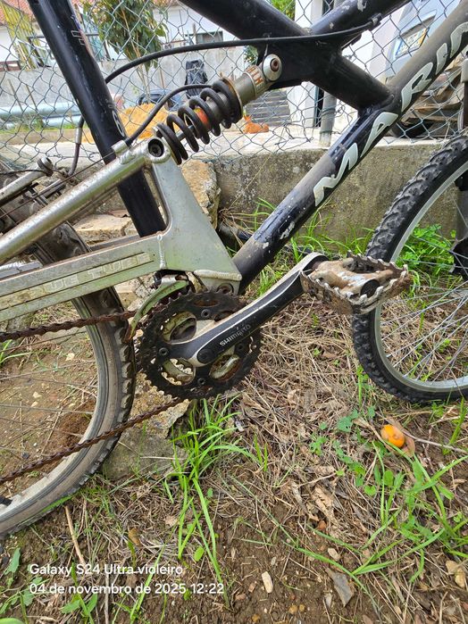 bicicleta cross em aluminio