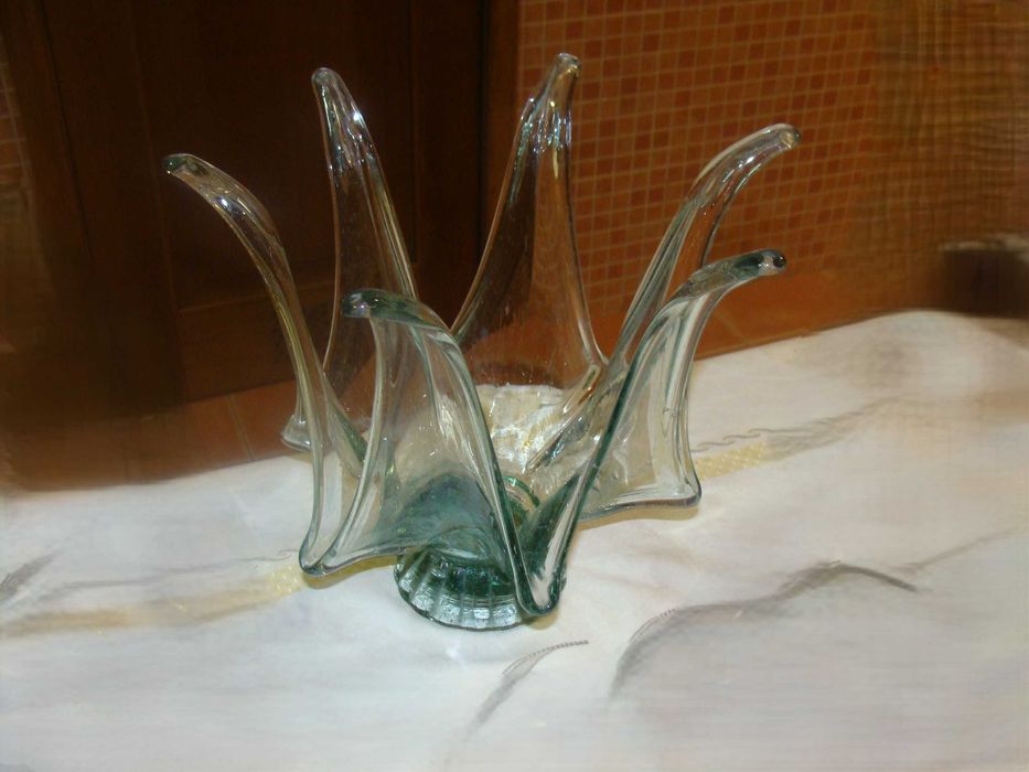 Centro de Mesa em Vidro