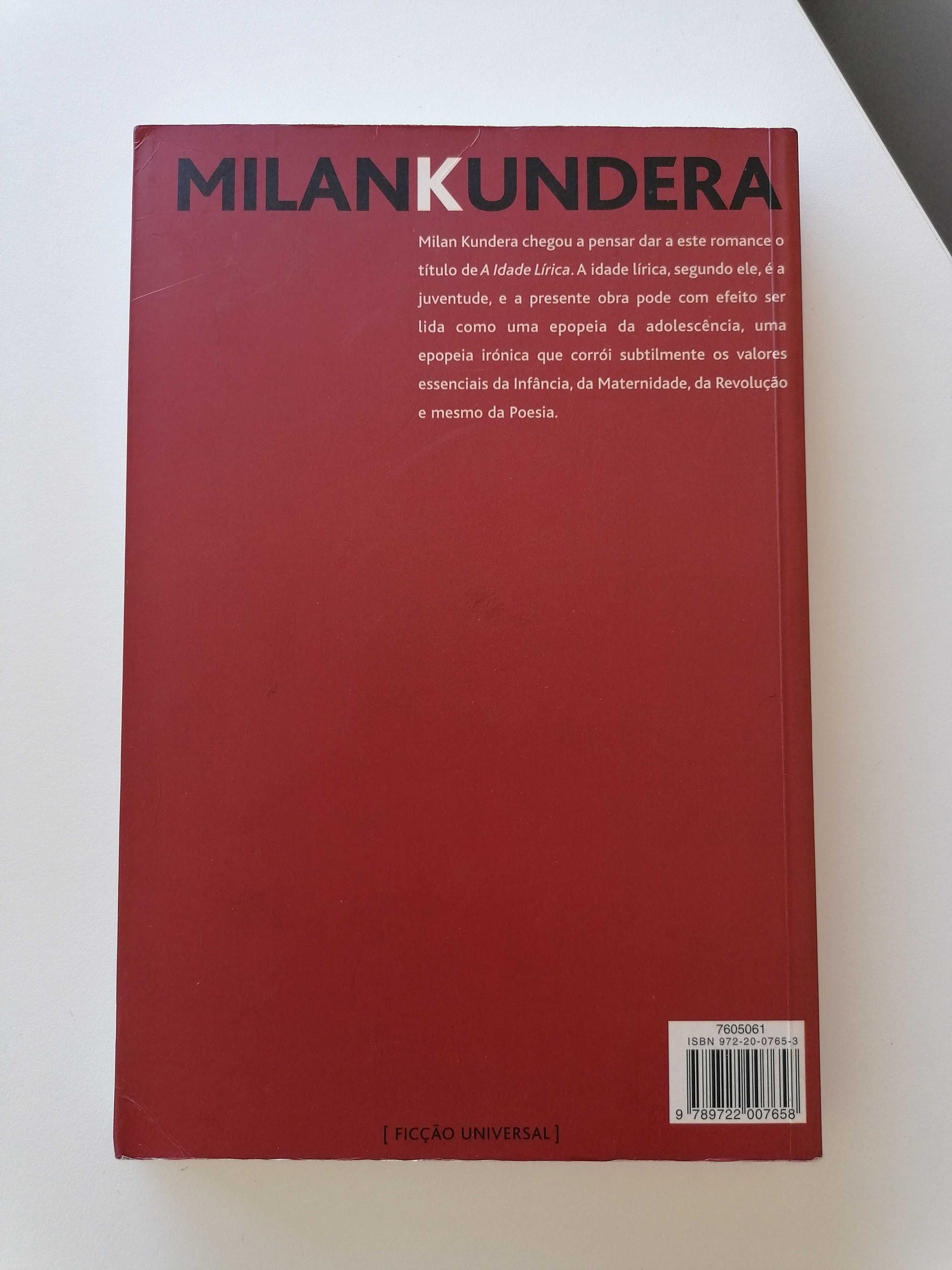 Livro A vida não é aqui, Milan Kundera