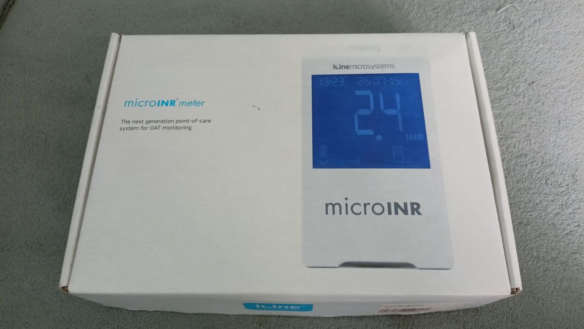 Aparat do kontroli krzepliwości krwi microINR