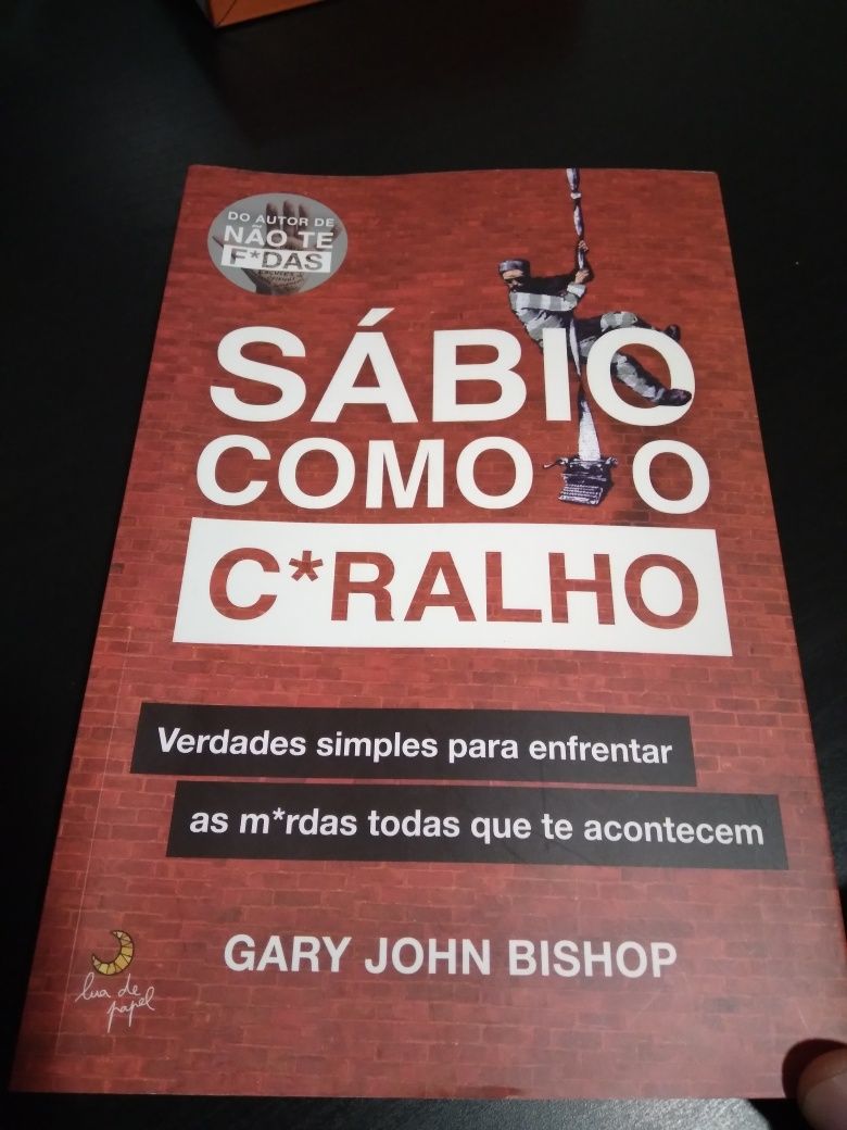 Livro "Sábio como o c*ralho"