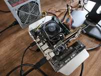 Płyta główna + AMD X4 840 + GeForce 6600 + 8GB RAM + Zasilacz 400w