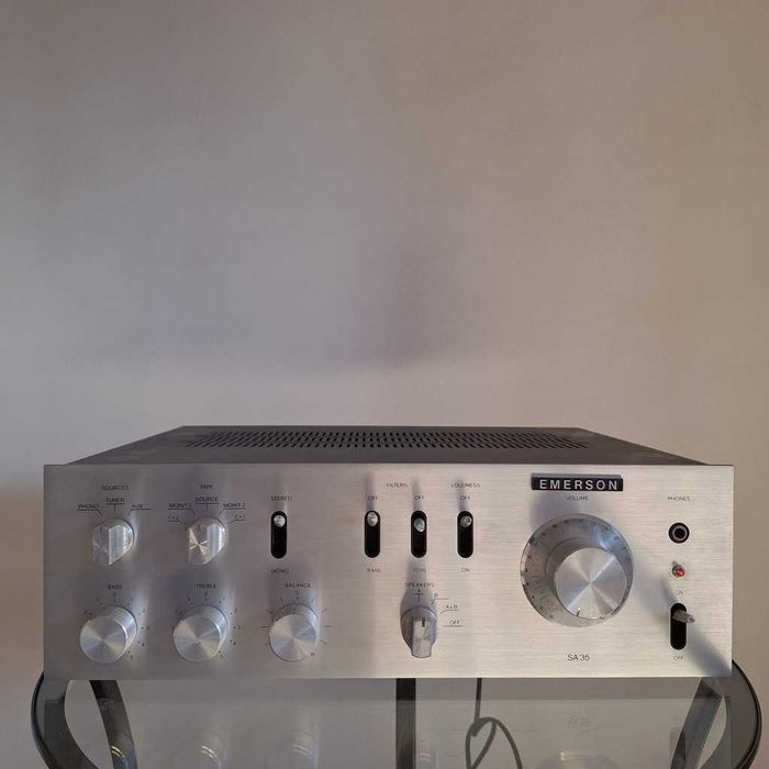 Unitra WS 303 stereo hi fi  srebrny wersja eksportowa EMERSON SA 35