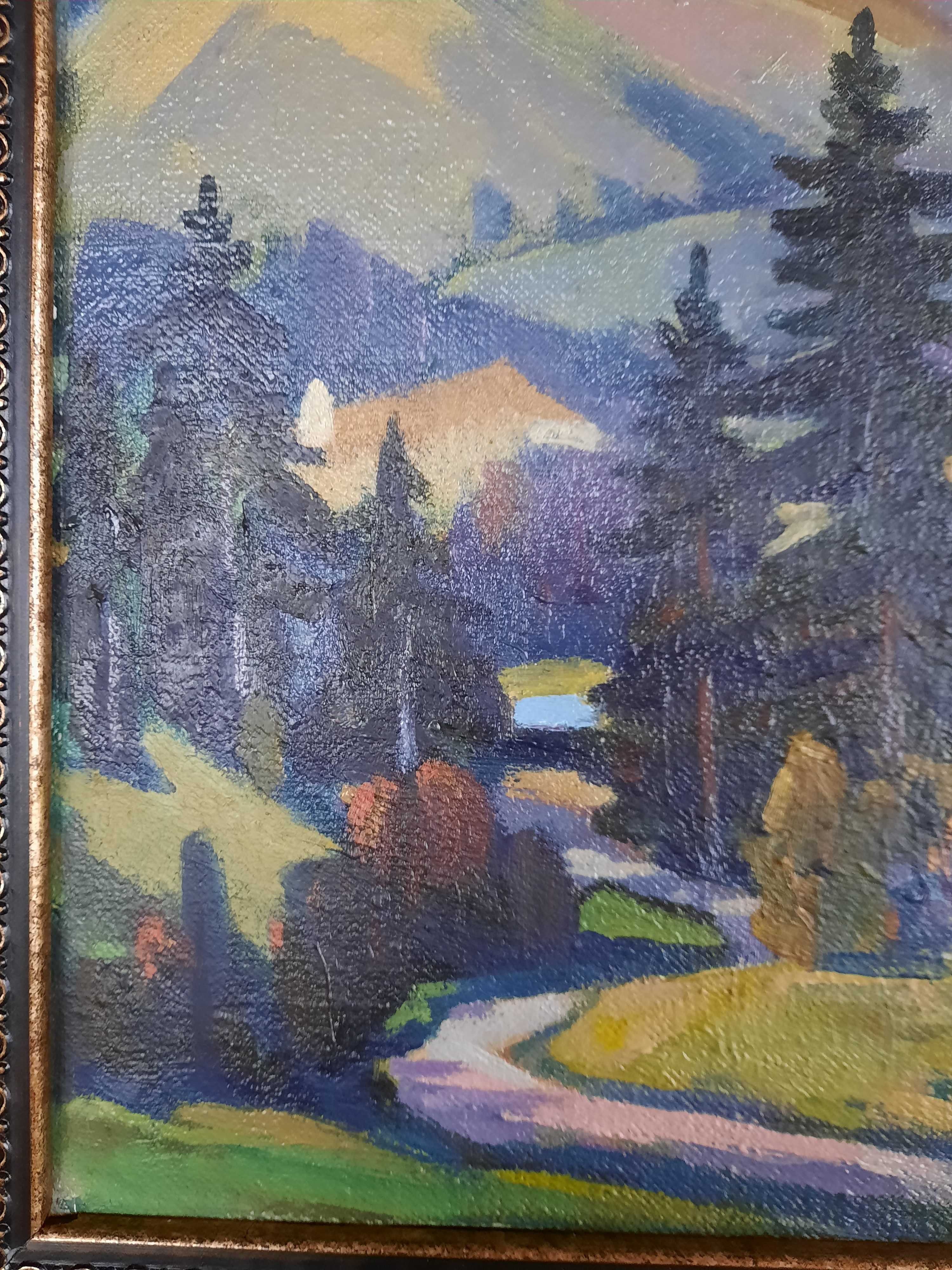 Бердарь Василий, картина "Дом в горах"