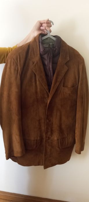 Casaco pele homem 56