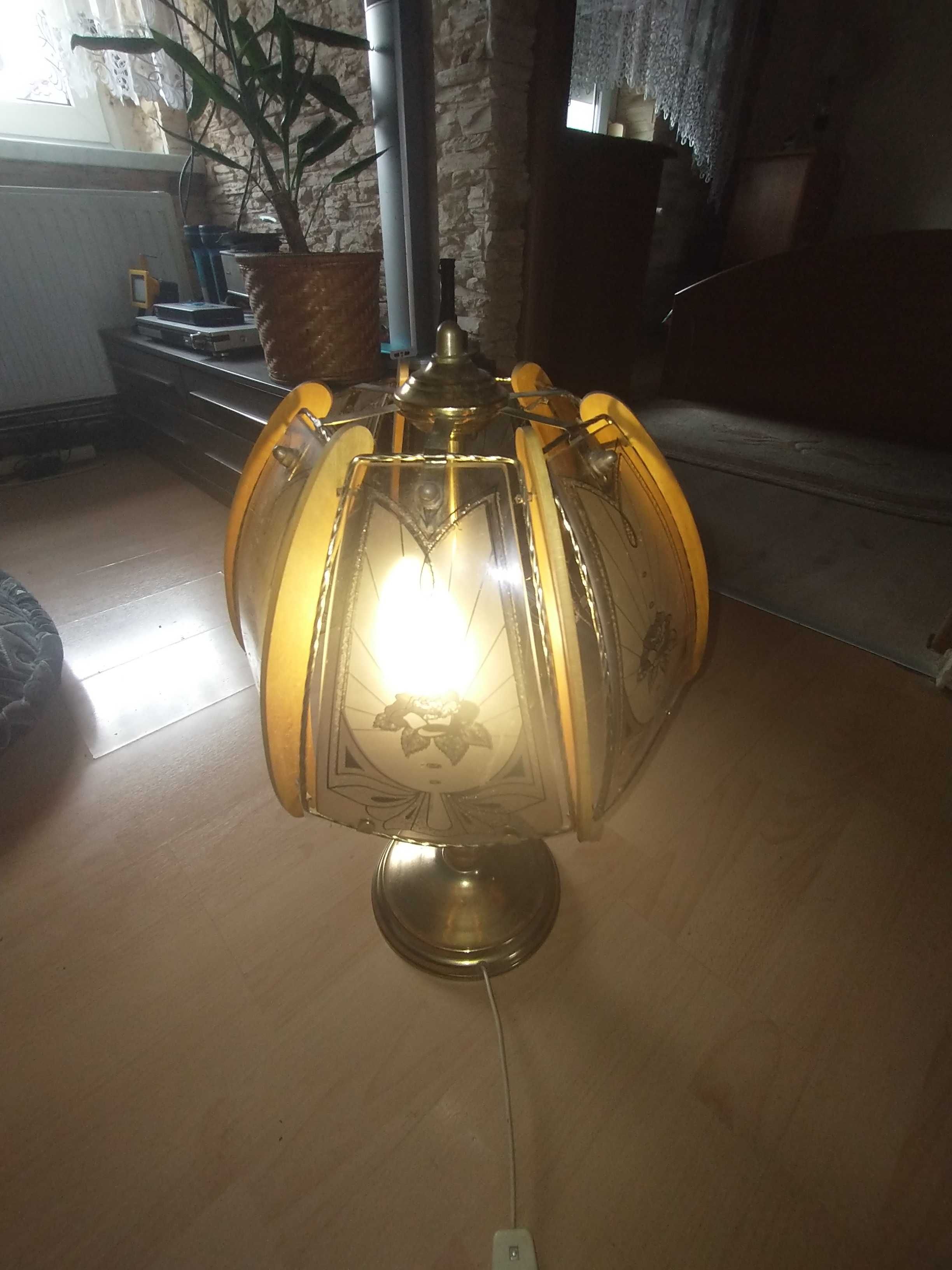Lampka stojąca 50cm wysoka i 35 szeroka