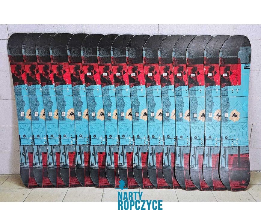 NartyRopczyce DESKA 130 BURTON RADIUS Flat Top Snowboardowa Pakiet