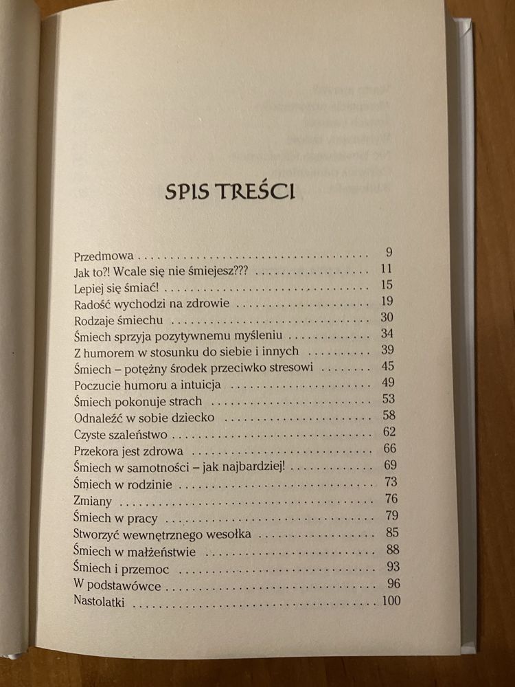 Ksiazka „śmiech to zdrowie Terapia śmiechem” P. Desgagnes