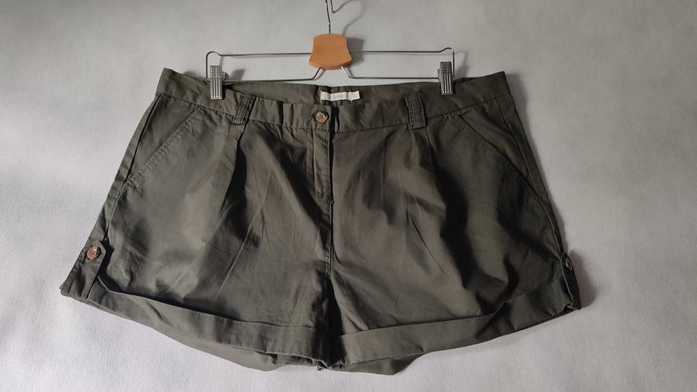 Spodenki damskie bawełniane krótkie szorty plus size rozmiar 20