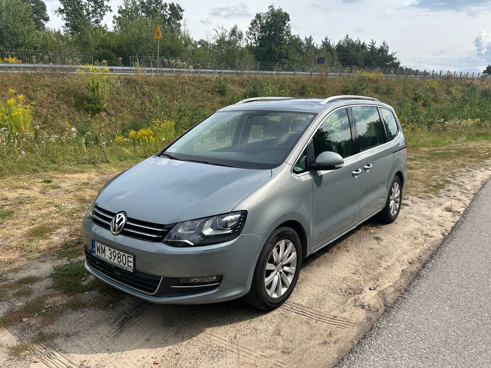 Volkswagen Sharan II 7n 2012 2.0 TDi Bluemotion DSG 170KM