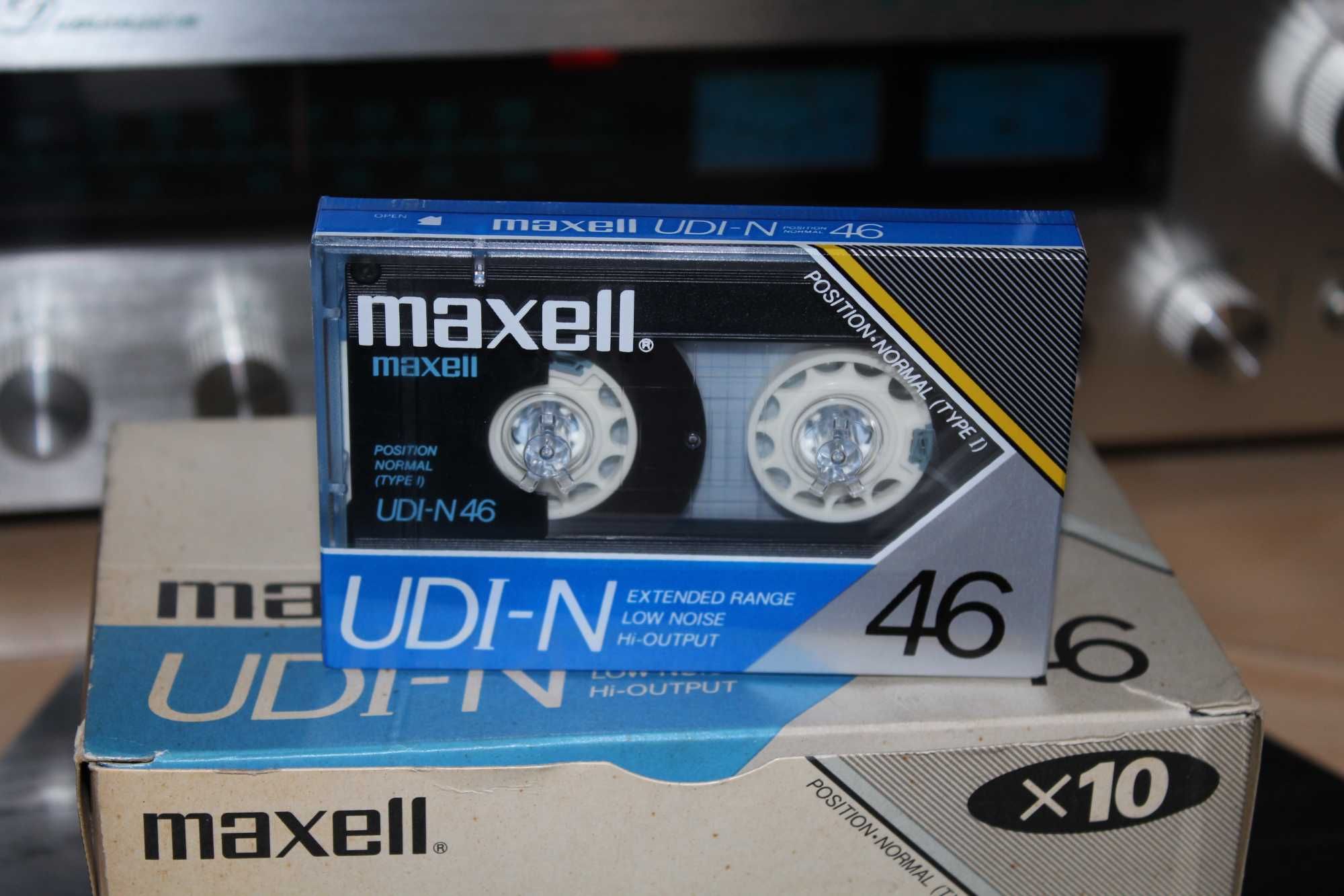 Редкие коллекционные аудиокассеты MAXELL UDI-N 46 Made in Japan Идеал!