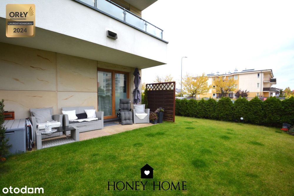 Mieszkanie 3-pokojowe z ogrodem | garaż, komórka