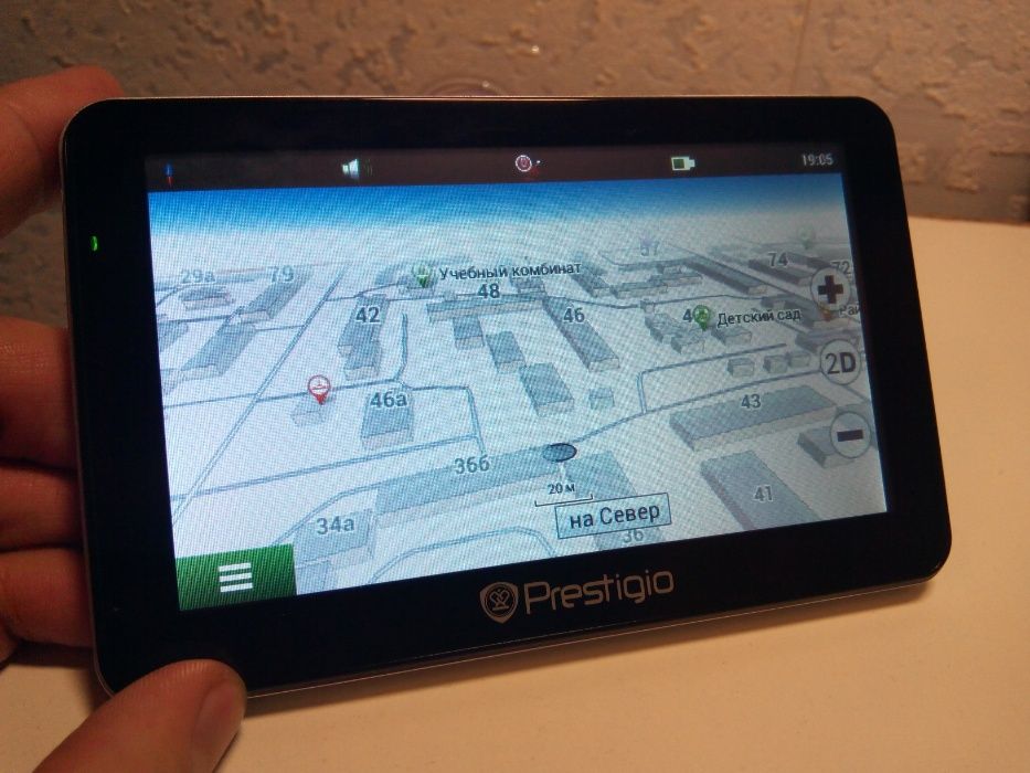 Prestigio Geovision 5566 Автомобільний GPS навігатор! TIR