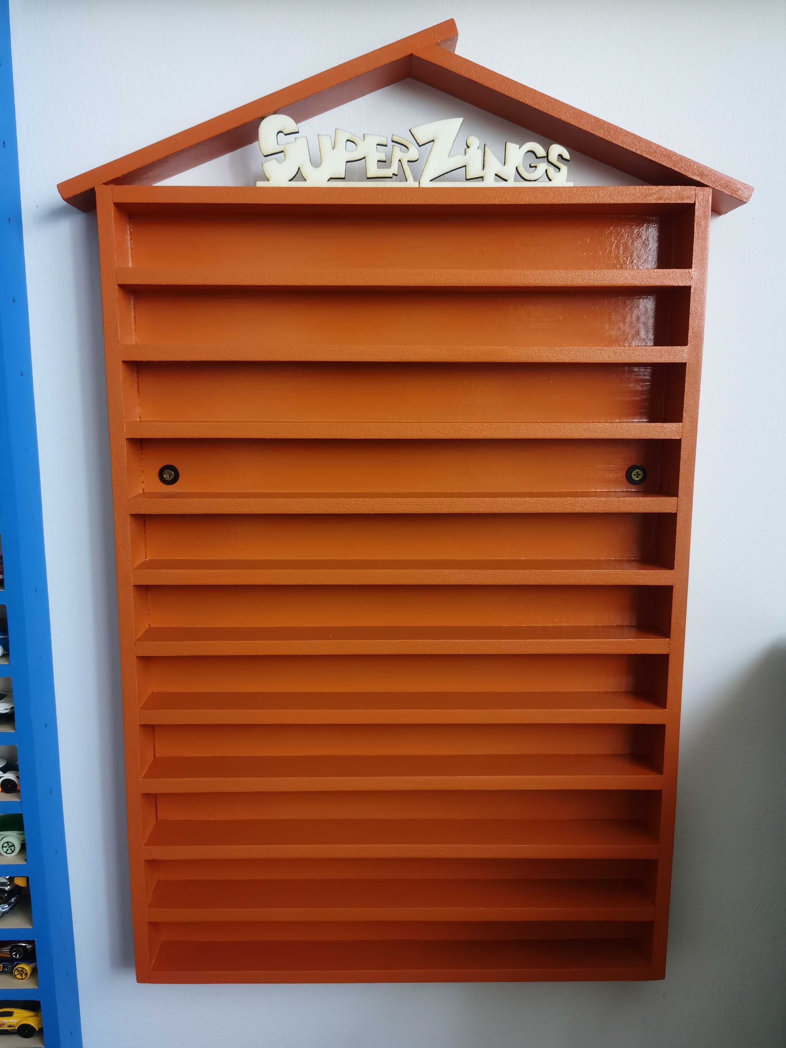 Armário expositor SUPERZINGS - laranja