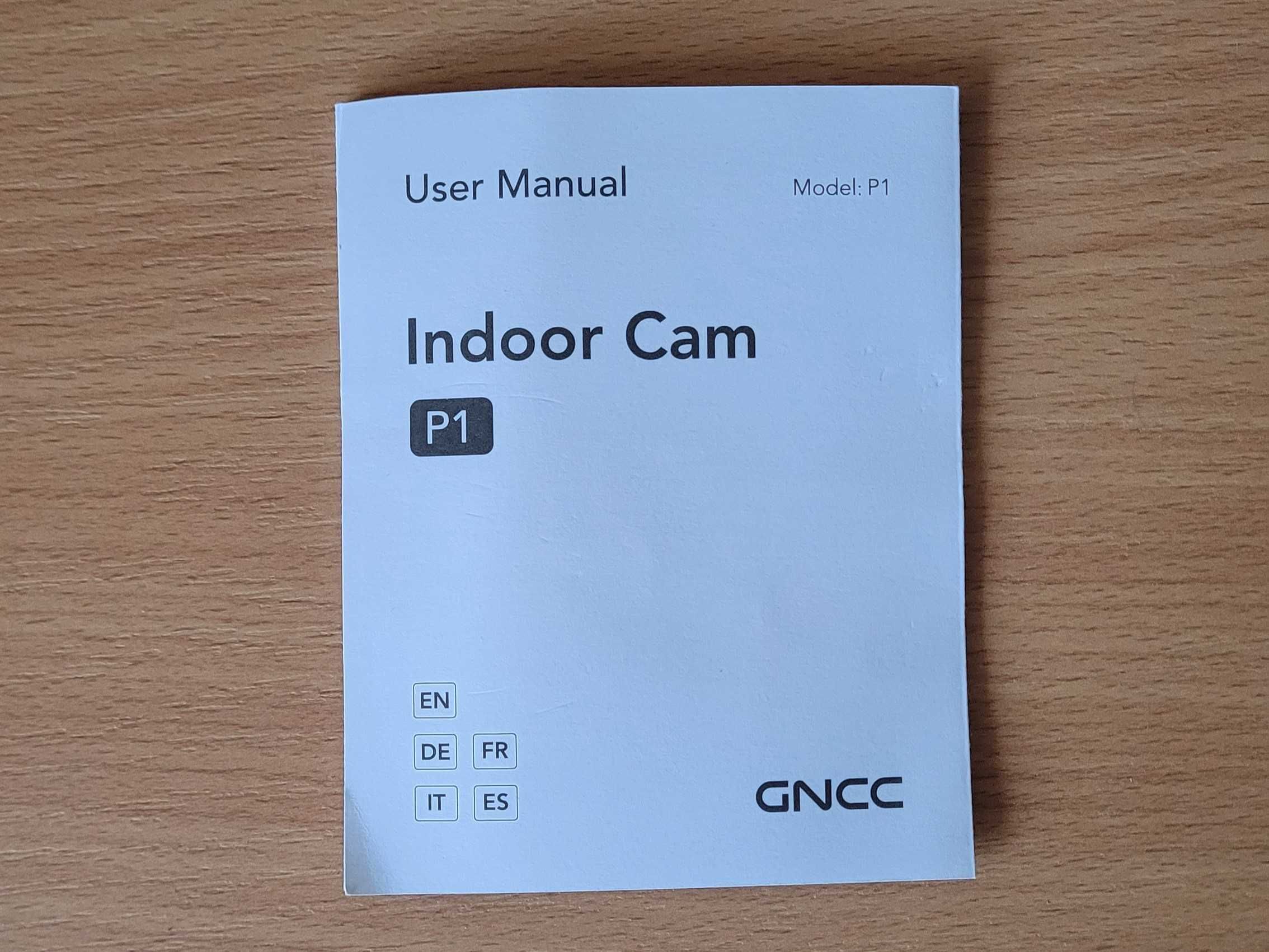 GNCC P1 Wewnętrzna Kamera Bezpieczeństwa z Noktowizorem 2.4G WiFi 360