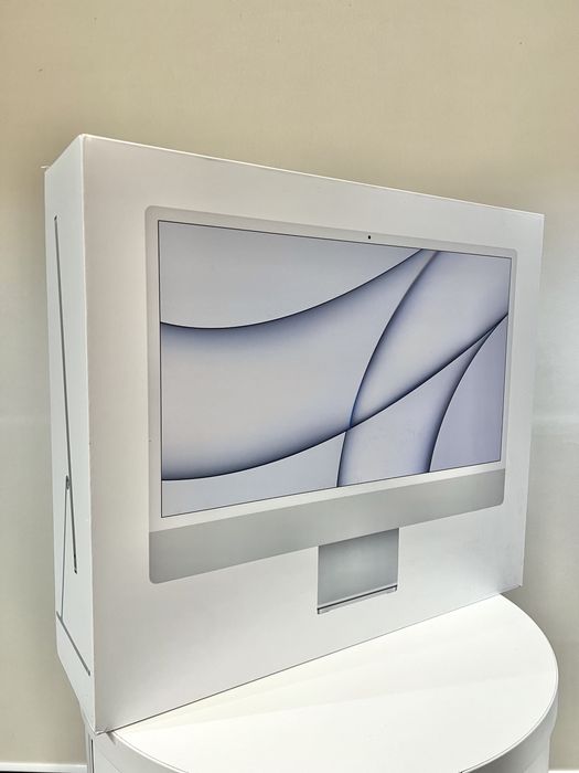 iMac 24ʼ M1 Silver 8CPU/8GPU/16 RAM/256Gb SSD (Z12Q000NR/Z12Q001JX)