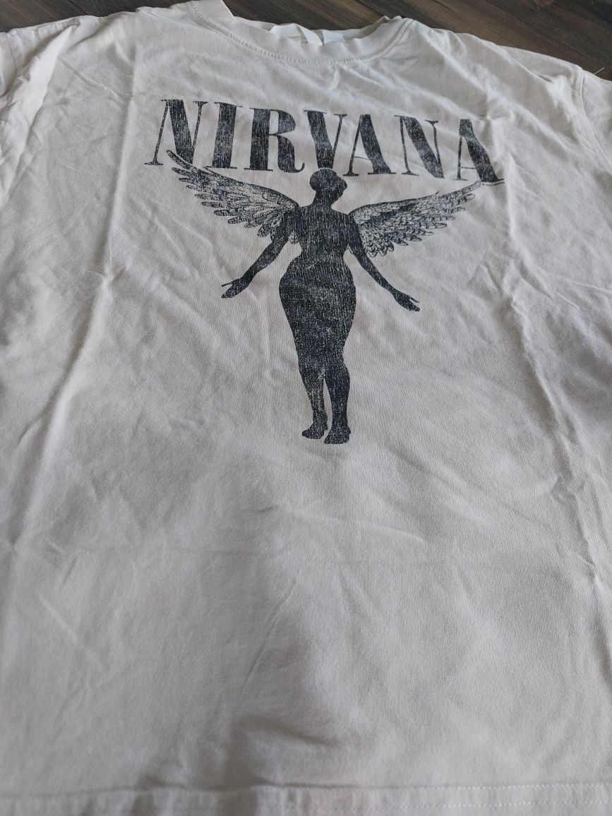 Koszulka T-shirt rozm S motyw Nirvana