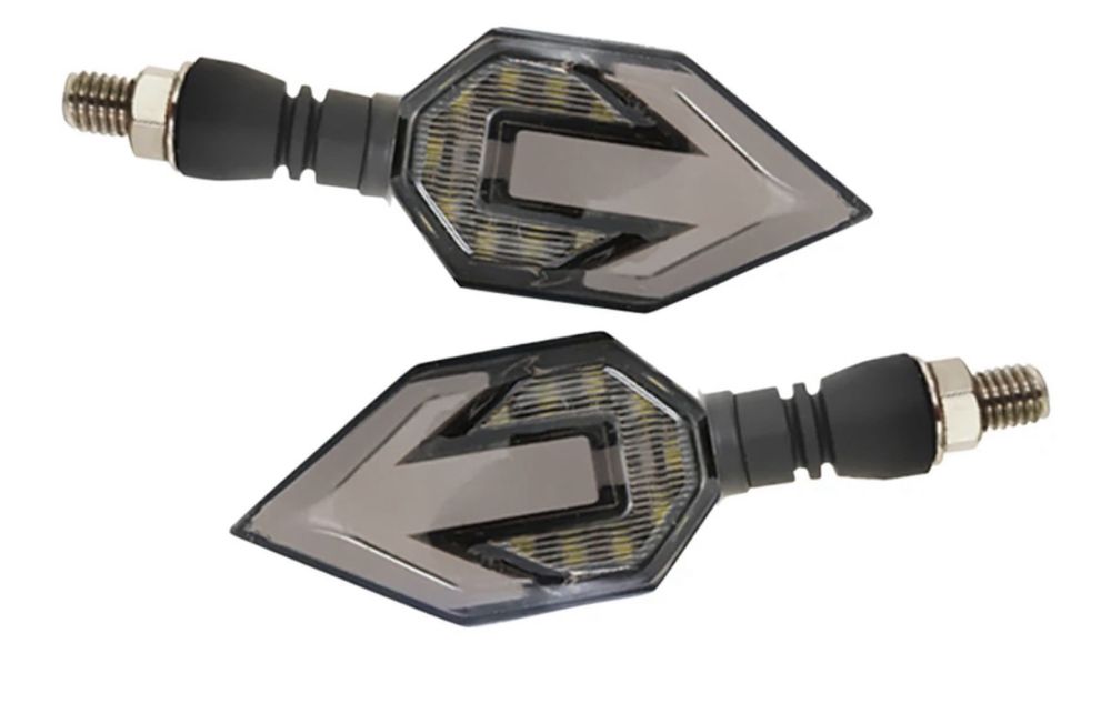 Piscas LED 12V para moto, motocicleta