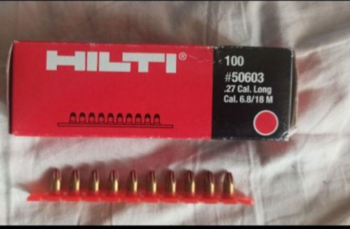 Продам HILTI патрони гвозді до монтажних пістолетів