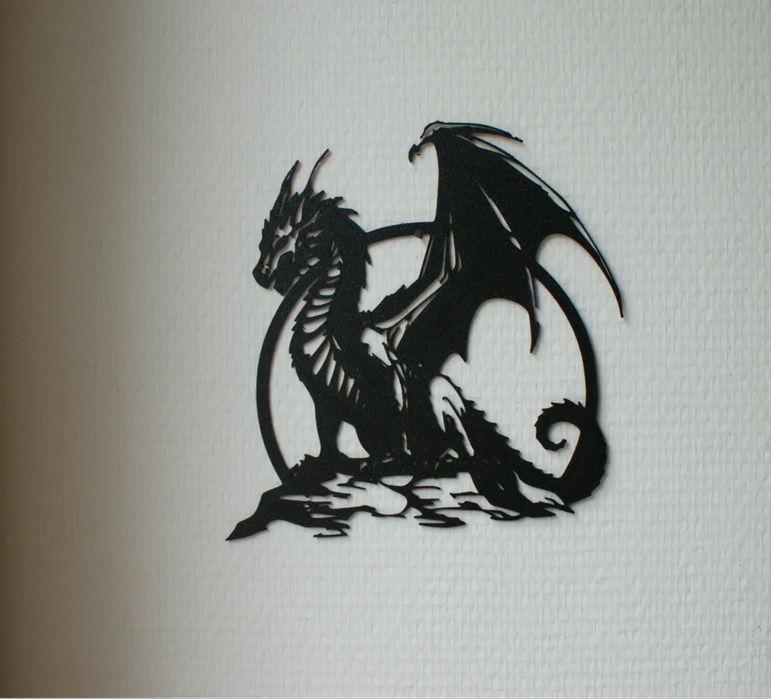 Arte de Parede Dragões Drachen