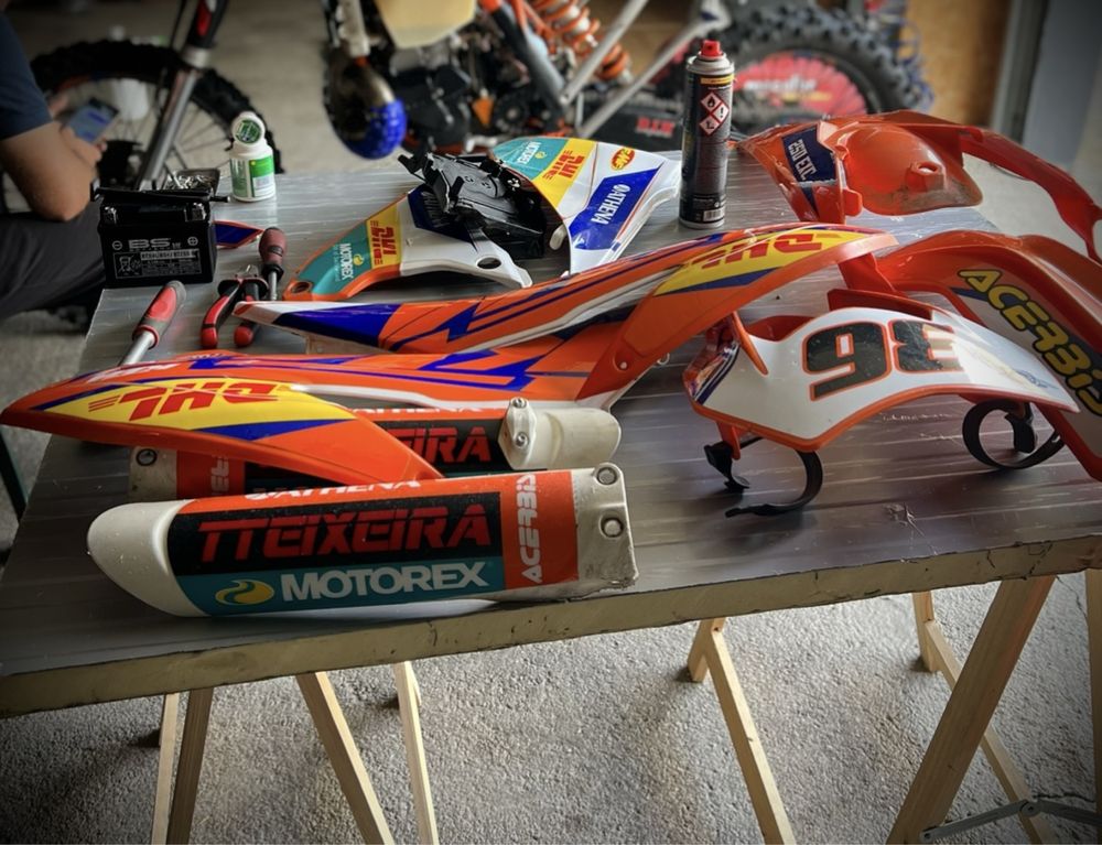 Kit plásticos ktm Exc