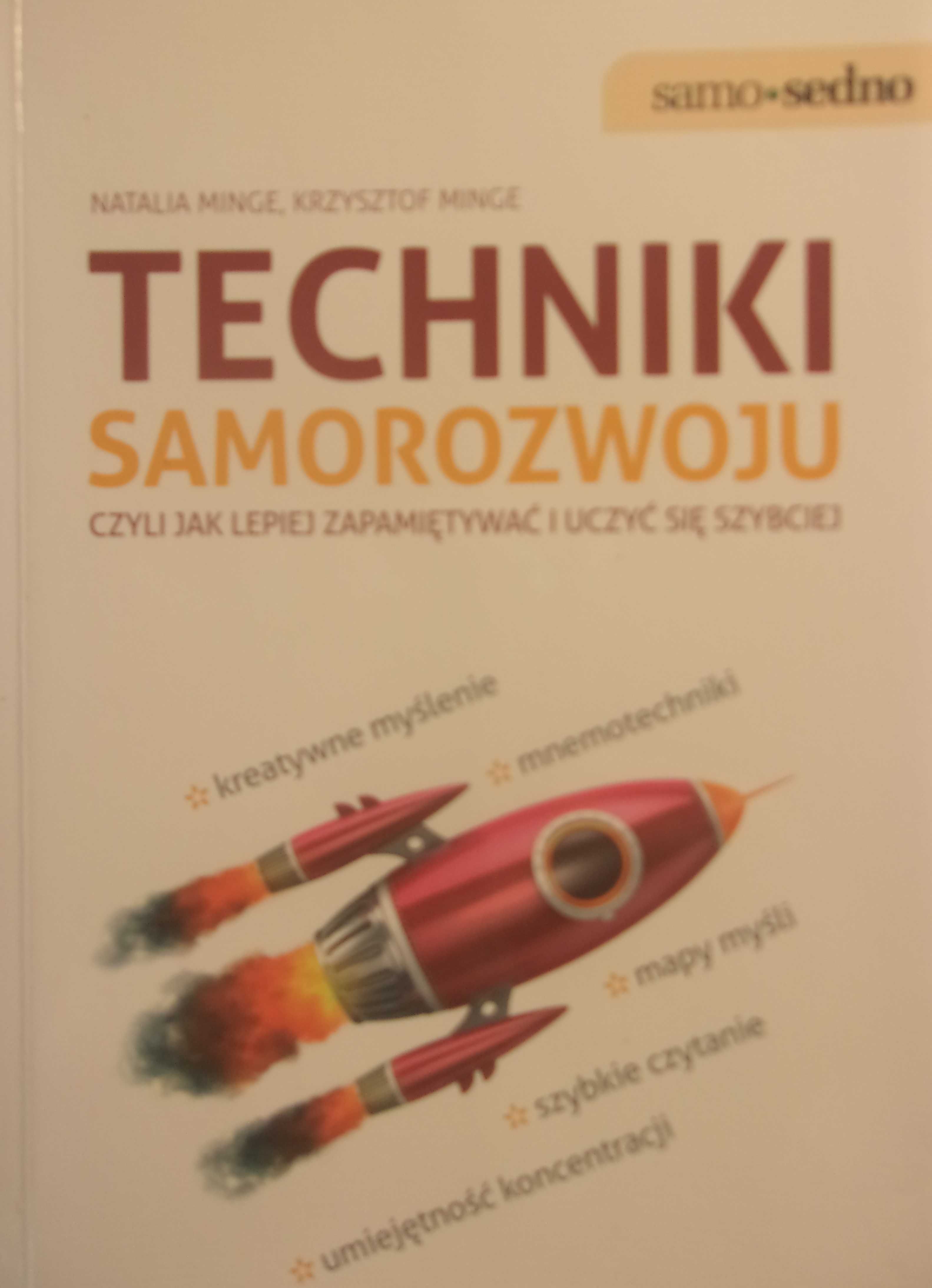 Techniki samorozwoju Minge / opis z tyłu książki