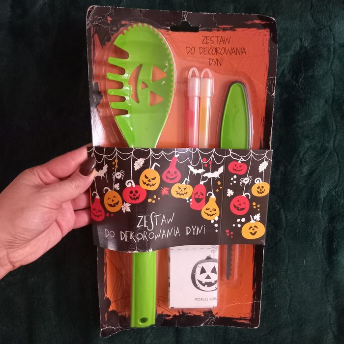 Zestaw do dekorowania dyni halloween