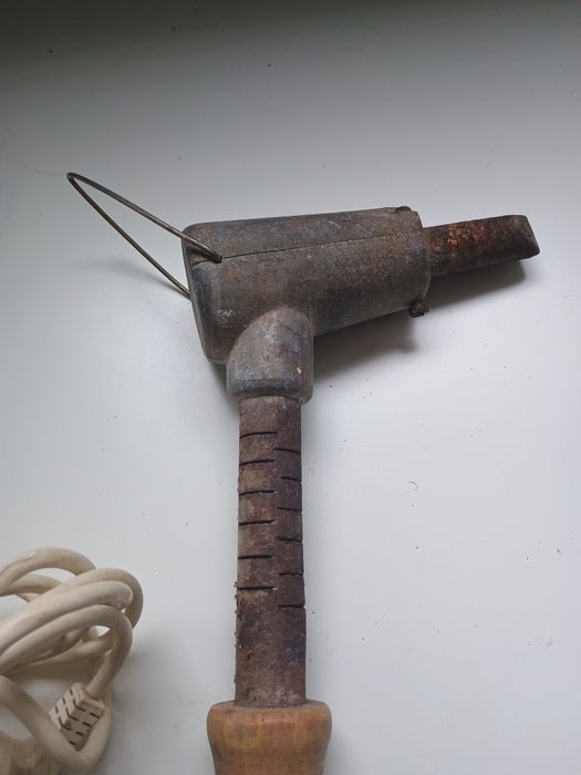 Lutownica kolbowa PRL