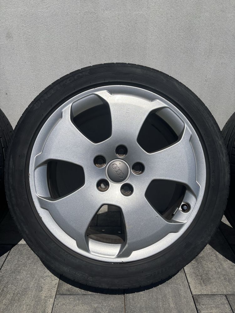 Felgi 17 cali z oponami komplet kół 5x112