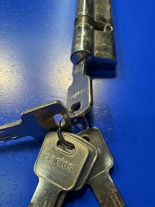 Cilindro segurança Santos 100mm 30mm x 70mm