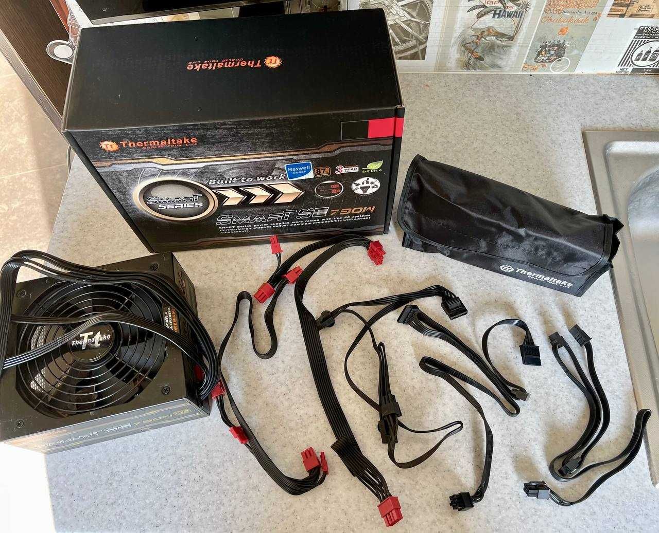 Блок питания Thermaltake Smart SE 730W [Тянет мощные видеокарты]