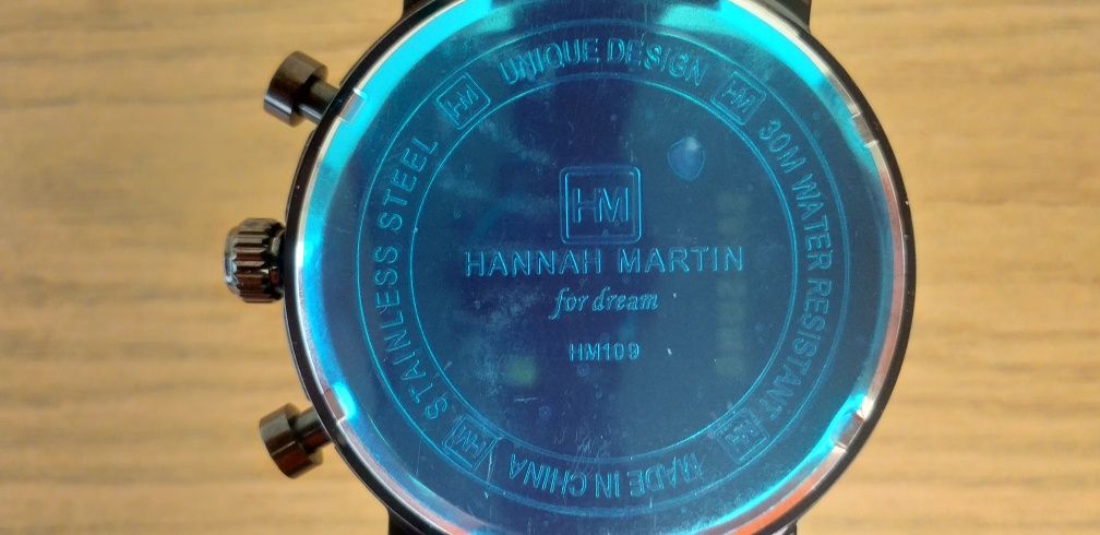 Zegarek męski marki Hannah Martin