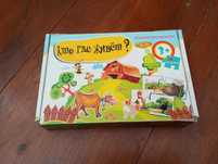 Мозайка детская пазл Puzzle Кто где живет животные