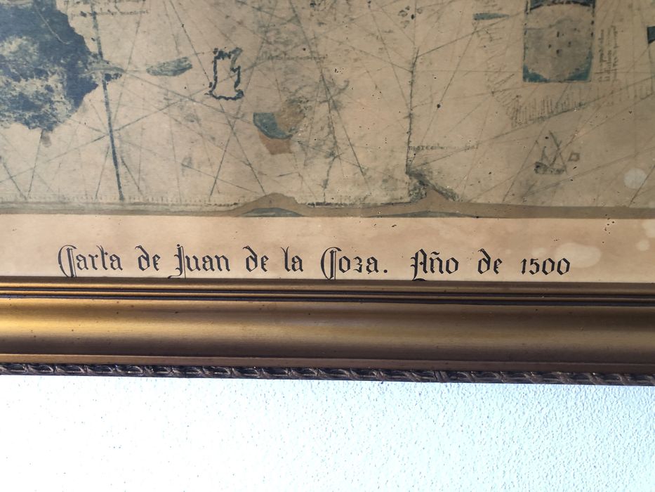 Carta de Juan de La Cosa, 1500 |quadro|