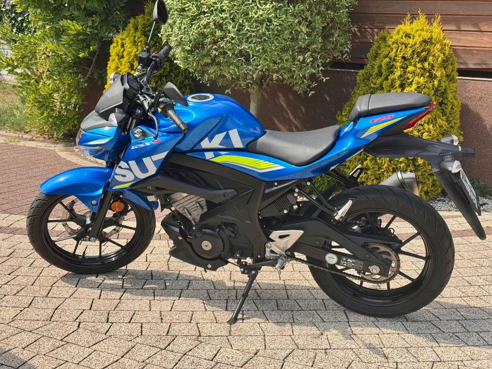 Motocykl Suzuki GSX-S 125 na kat. B nie CB, CBR