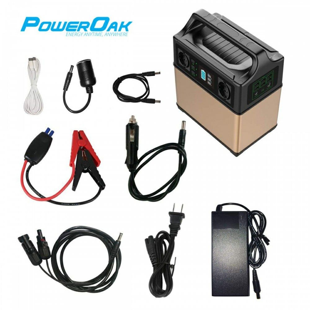 Портативная зарядная станция POWEROAK EB40 400Wh