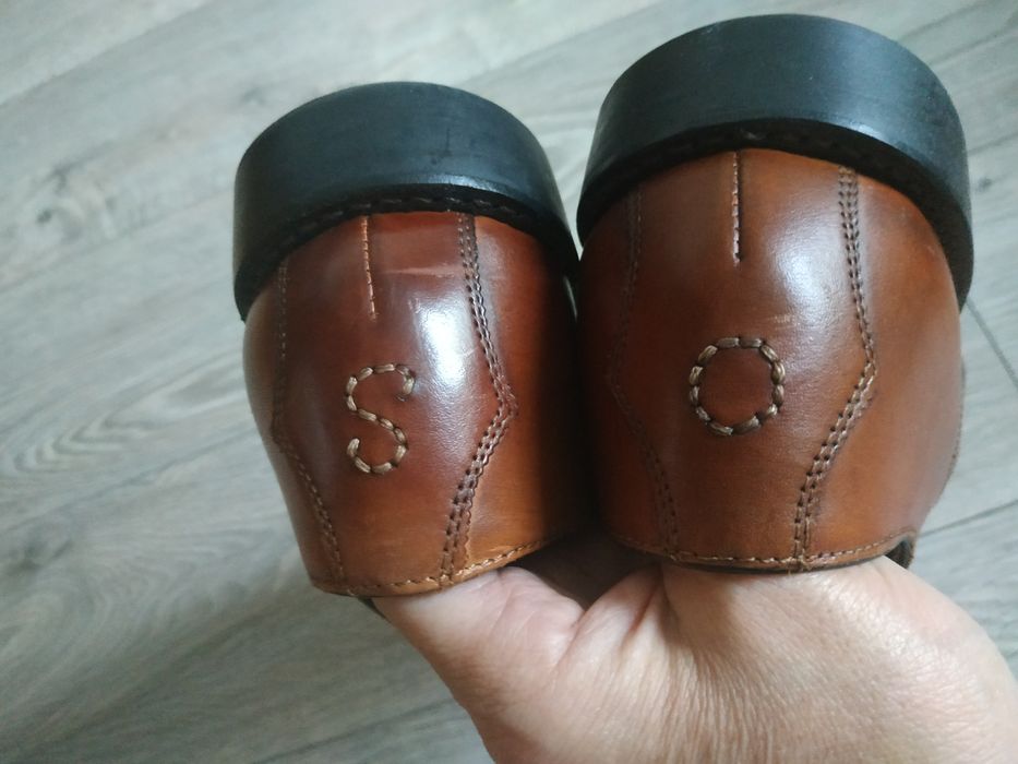 Туфли оксфорды дерби Oliver Sweeney 44р. Goodyear Welted