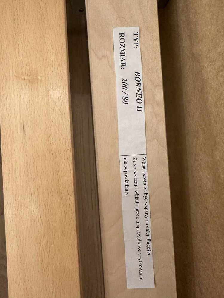 Łóżko z materacem Almi Decor