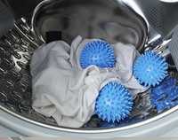 М'ячики для прання одягу Кульки сині ПВХ 1 шт шарик для стирки