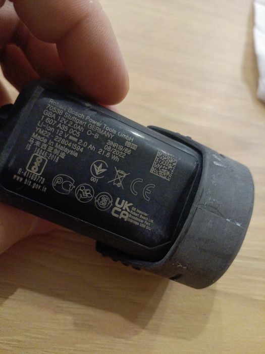 3 szt bateria akumulator Bosch 12v 2 Ah