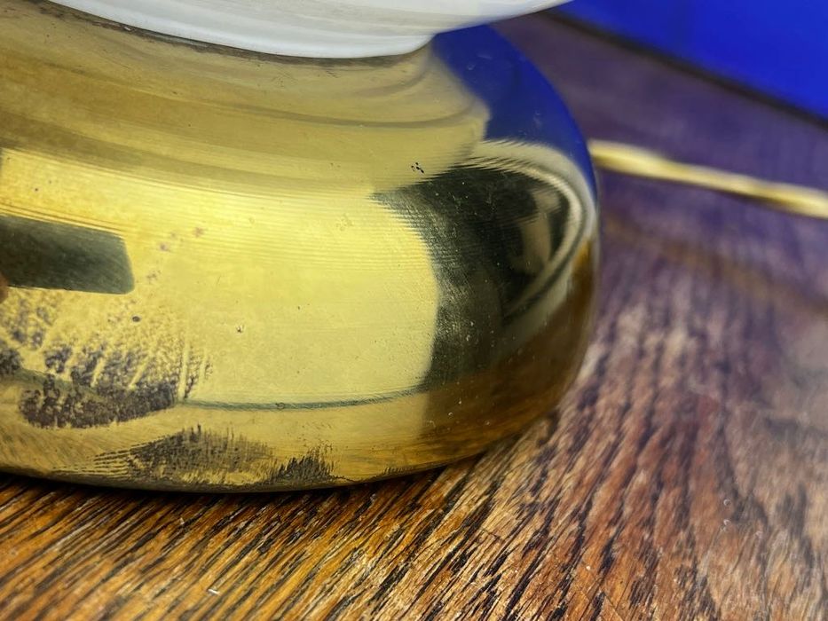 Włoska lampa stołowa Kula "murano"