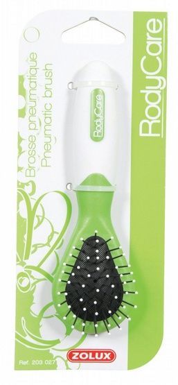 Szczotka pneumatyczna z antypoślizgowym uchwytem dla gryzoni 13,3cm