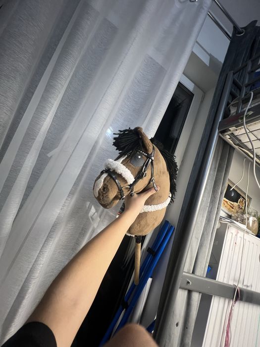 Hobby horse A4 brązowy