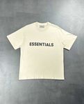 Футболка Fear Of God Essentials Front Logo T-Shirt Buttercream