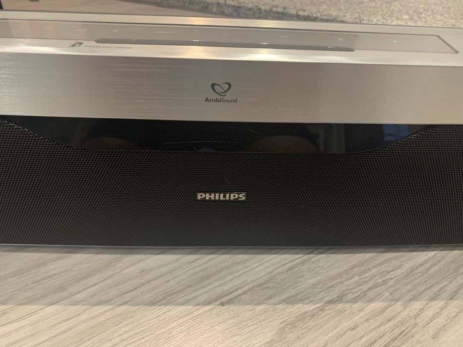 Soundbar com leitor blu-ray