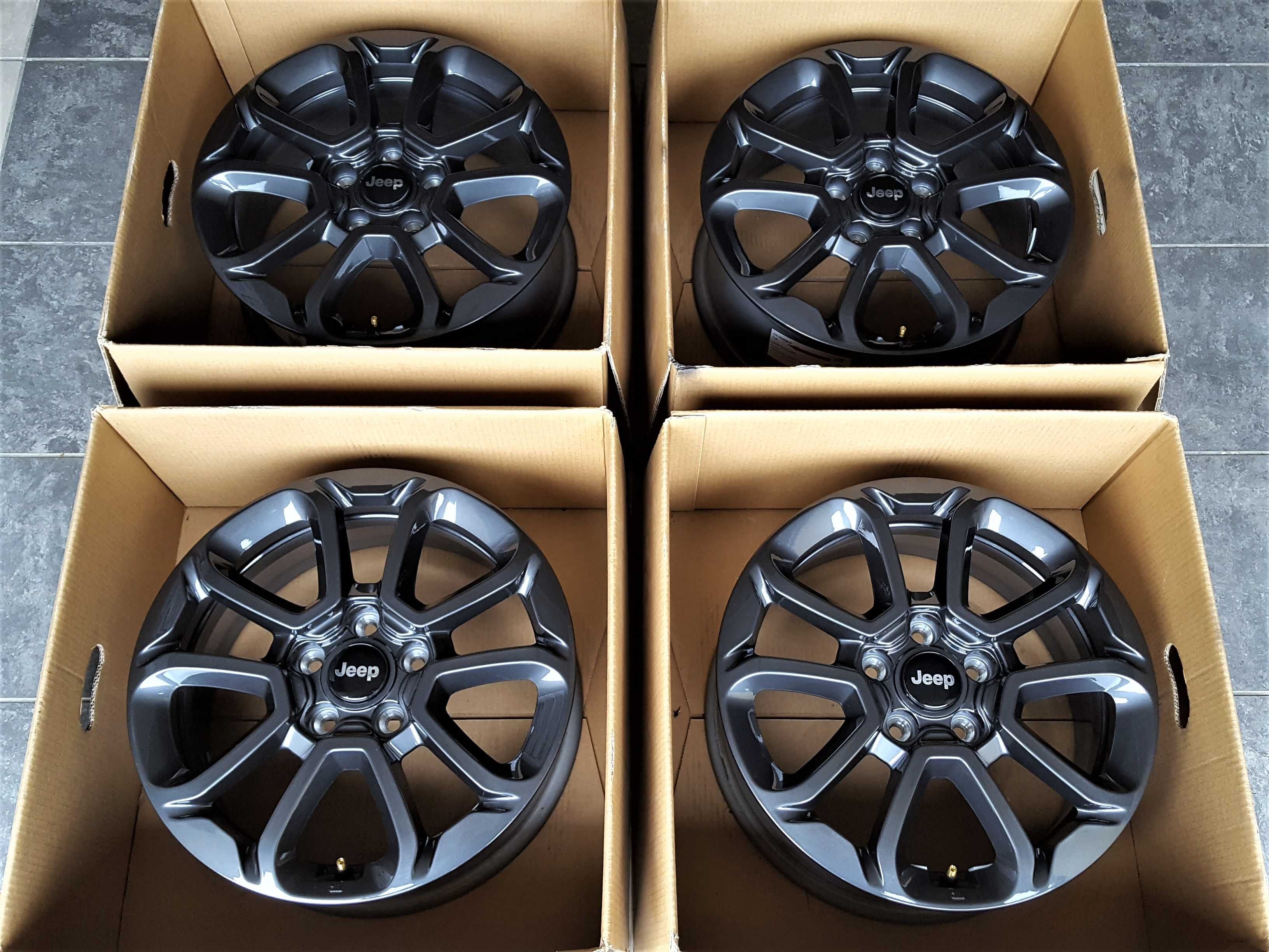 Alufelgi 16 5x110 Jeep Renegade Compass Nowe Oryginalne Grafit ! 445#