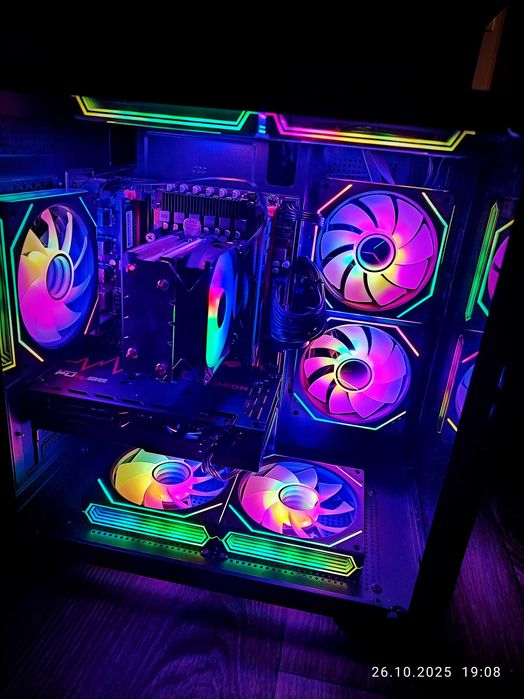 Продам игровой ПК RX6600 XEON 2640V4