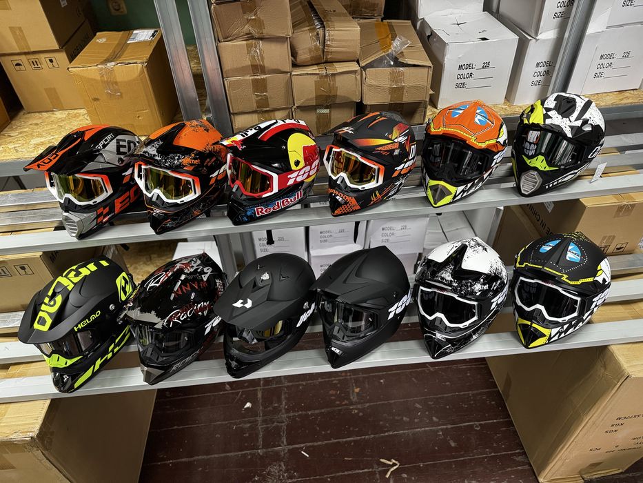 Мото шлем кроссовый мотошлем эндуро