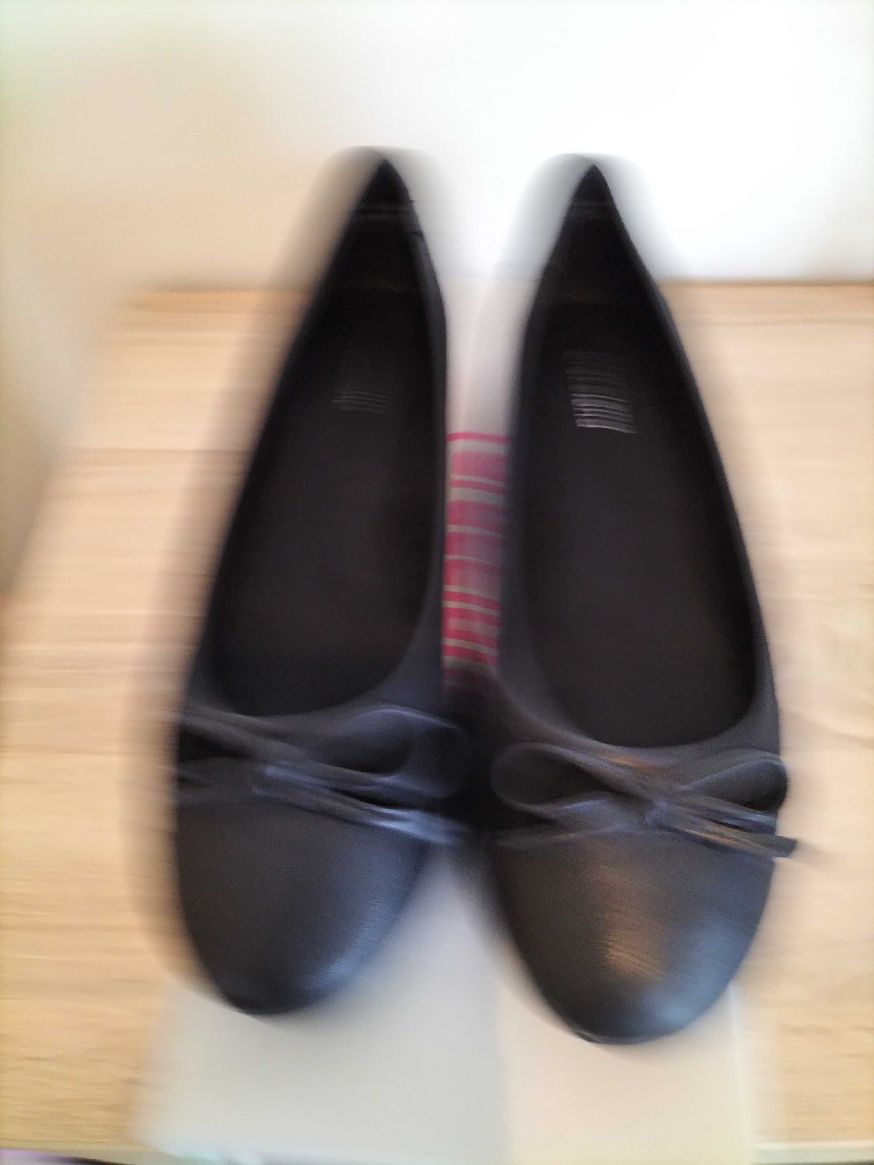 Czarne baleriny Deichmann 36